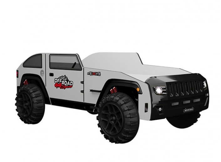 Overlander Twin Race Car Bed