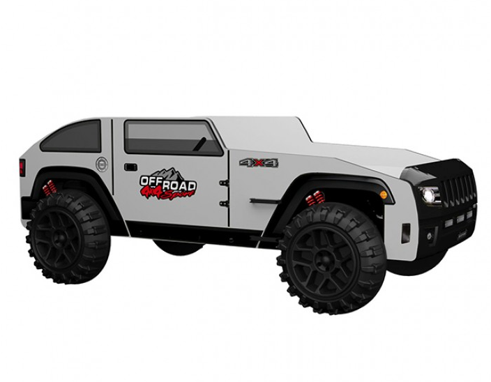 Overlander Twin Race Car Bed