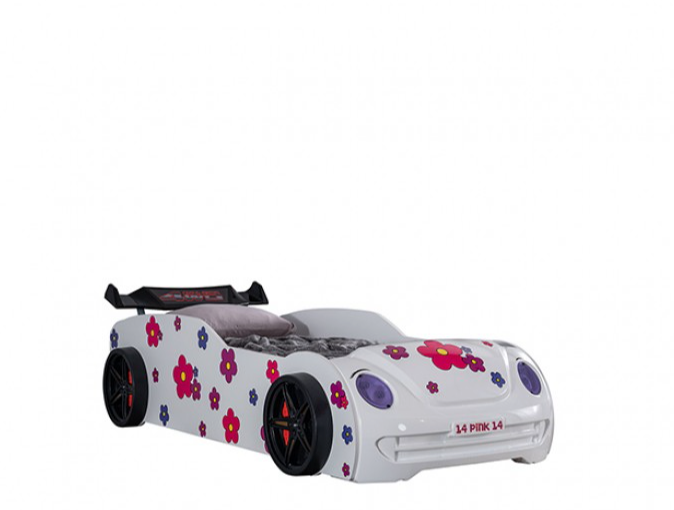 Jourley Twin Race Car Bed