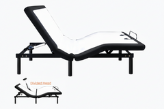 Silver Premium Adjustable Base & Dual Massage