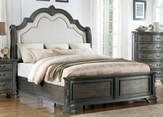 Sheffield Queen Upholstered Panel Bed
