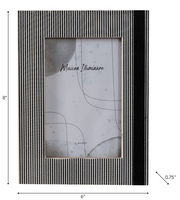 Evertonland Black Frame 8 in