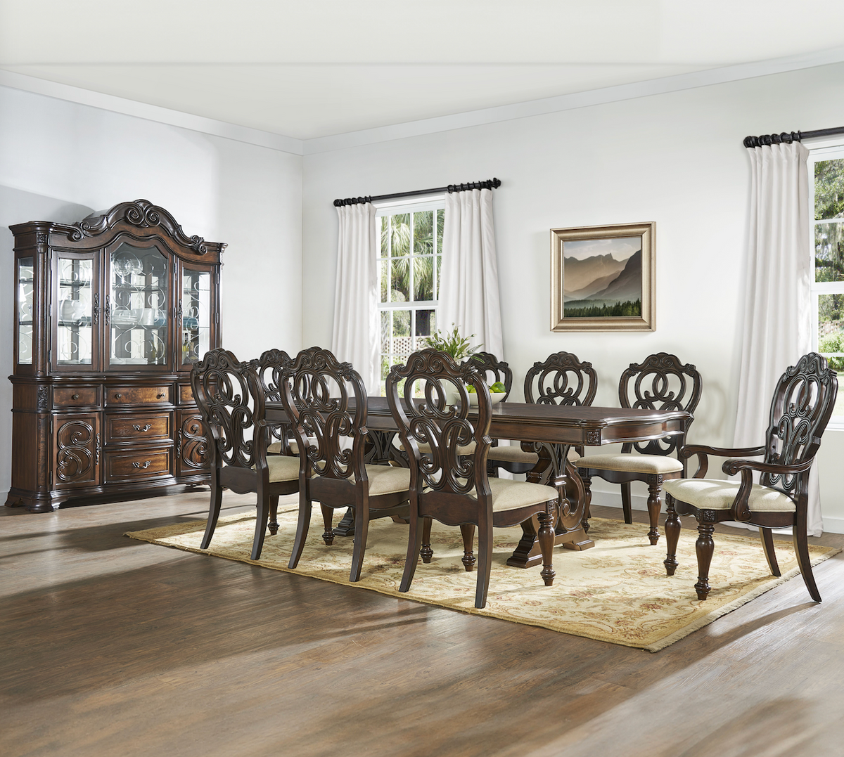 mesa de comedor Royale 76–96"