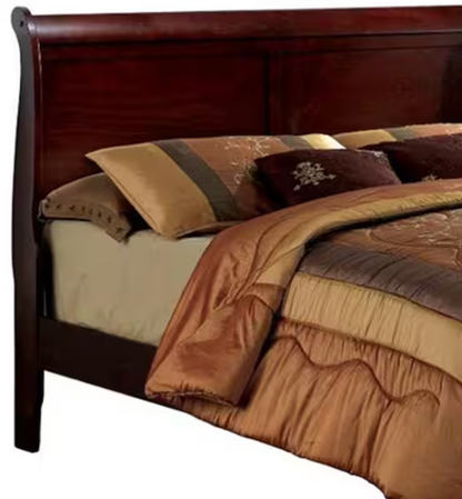 Louis Philippe Queen Bed in Cherry