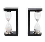MASONWIND SET OF 2 BLACK BOOKENDS 10 (IN)