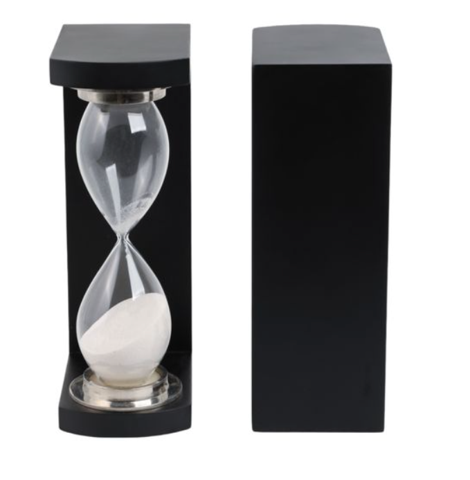 MASONWIND SET OF 2 BLACK BOOKENDS 10 (IN)