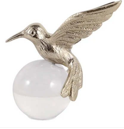 Pevek Hummingbird On Sphere 6in