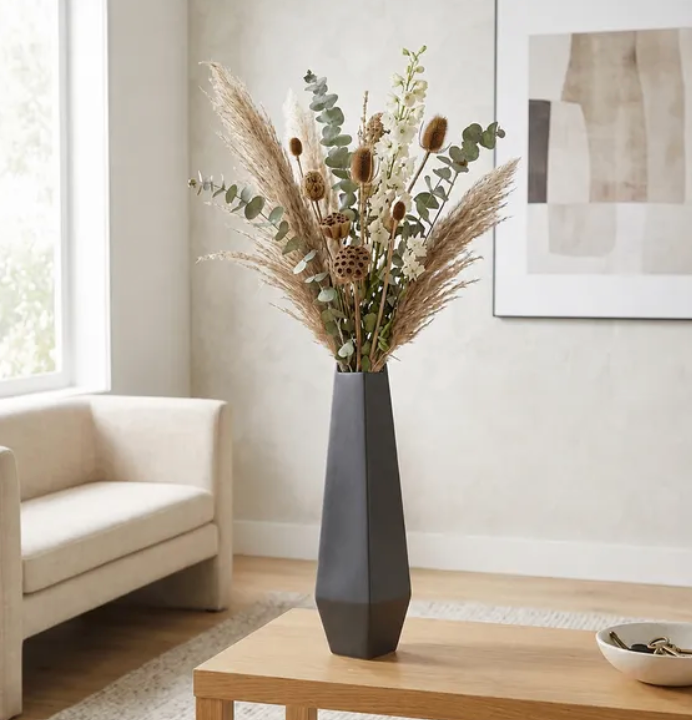 17" Davenport Large Cer Vase