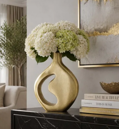 Edgarham Gold Vase