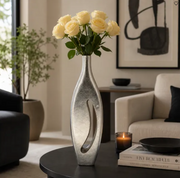 COLVINRUN SILVER VASE 20"