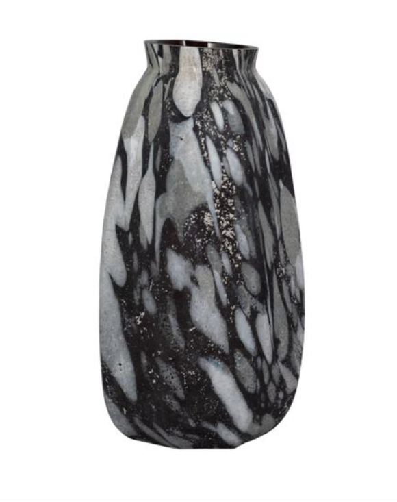 GAIGEMILL BLACK GLASS VASE 16 (IN)