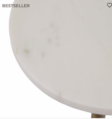 Hardwickton White Table 24 Inch