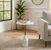 Hardwickton White Table 24 Inch