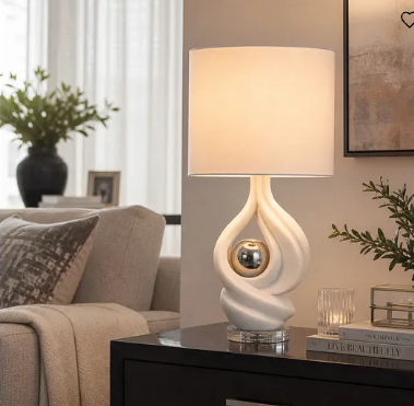 Armonford Ivory Lamp 26 Inch