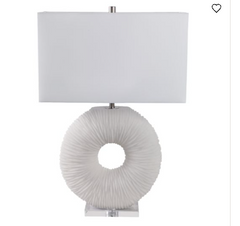 LANDONHAVEN WHITE LAMP 31 (IN)