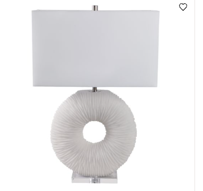 LANDONHAVEN WHITE LAMP 31 (IN)