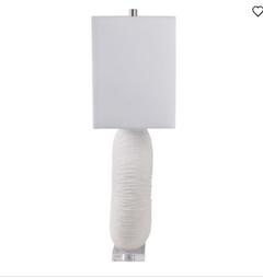 LANDONHAVEN WHITE LAMP 31 (IN)