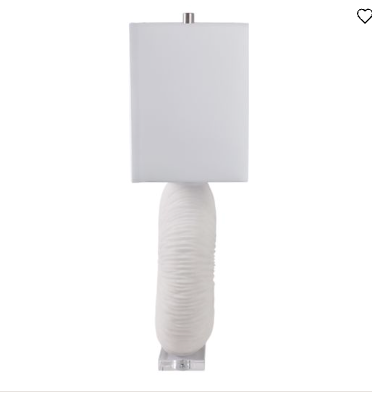 LANDONHAVEN WHITE LAMP 31 (IN)