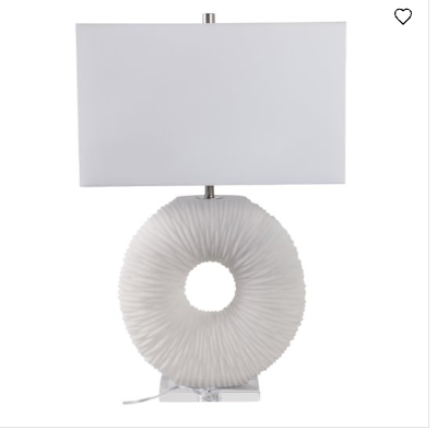 LANDONHAVEN WHITE LAMP 31 (IN)
