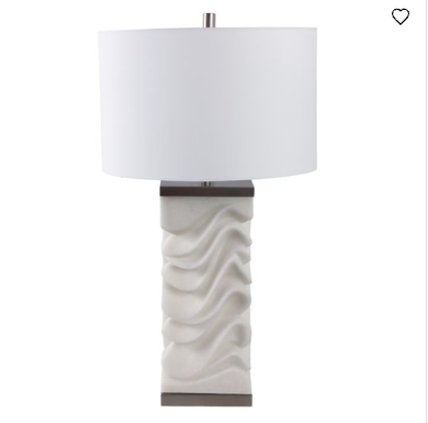 ELLIOTWICK WHITE LAMP 30 (IN)