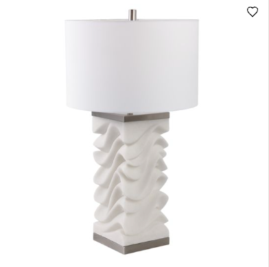 ELLIOTWICK WHITE LAMP 30 (IN)