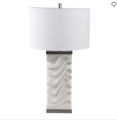 ELLIOTWICK WHITE LAMP 30 (IN)