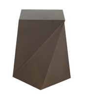 TARALEY GOLD TABLE 22 (IN)