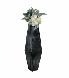 Caxton Cross Gray Ceramic Vase 33 IN