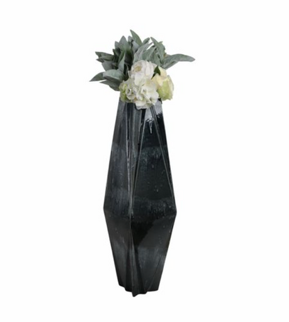 Caxton Cross Gray Ceramic Vase 33 IN
