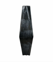 Caxton Cross Gray Ceramic Vase 33 IN