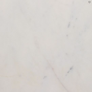 Birchfield White Marble Accent Table