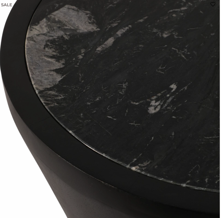 Dunbarmoor Black Coffee Table 20"