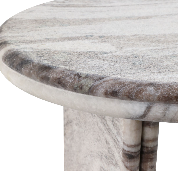Lukedale Ivory Table, 24"