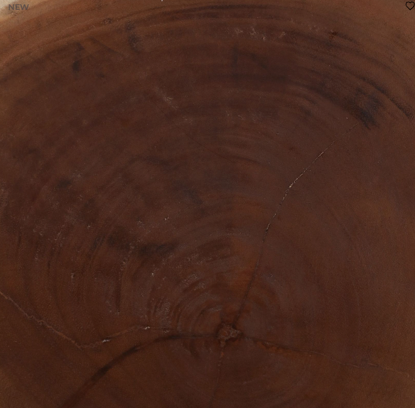 Elwynway Brown Stool, 18"