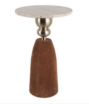 Caxtonwind White Table – 23-Inch