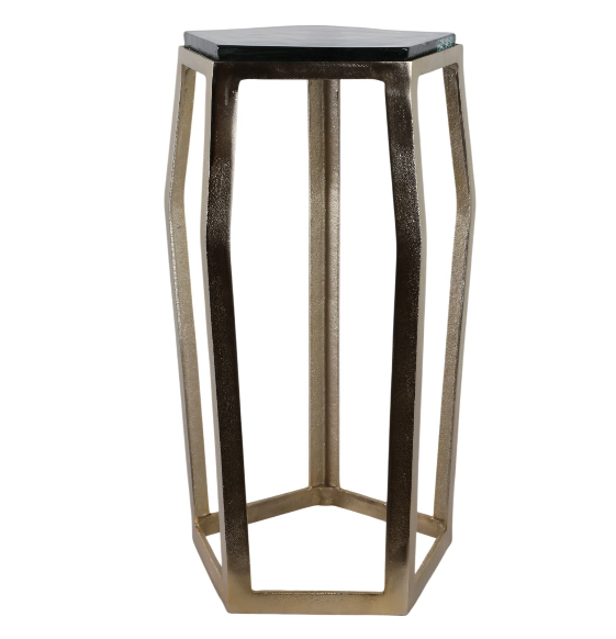 HannahVale Gold Table 26"