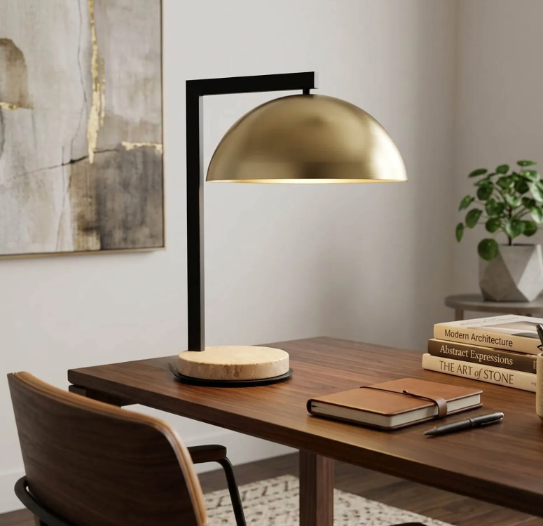 Blaineview Gold Lamp 20"