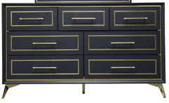 Auryn Navy Bedroom Set