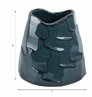 Gloverdale Blue Vase 6"(In)