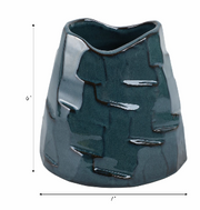 Gloverdale Blue Vase 6"(In)