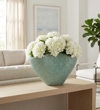Tiptonpark Green Vase 9" (In)