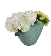Tiptonpark Green Vase 9" (In)