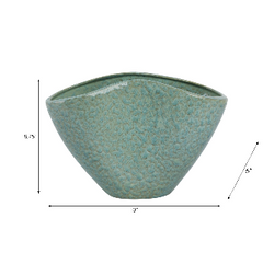 Tiptonpark Green Vase 9" (In)