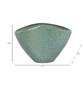 Tiptonpark Green Vase 9" (In)