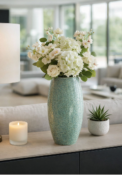 Hammondworth Green Vase 14" (In)