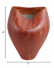 Rolandshaw Red Vase 18" (In)