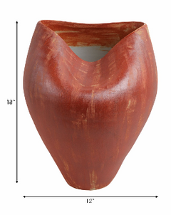 Rolandshaw Red Vase 18" (In)