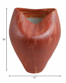Rolandshaw Red Vase 18" (In)
