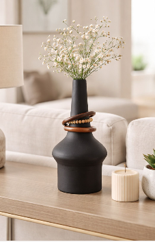 Farrowmill Black Vase 21"(in)