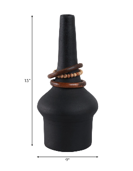 Farrowmill Black Vase 21"(in)